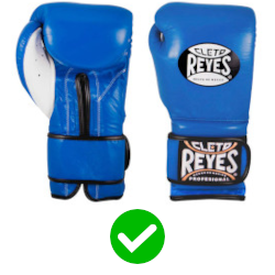 Guantes velcro